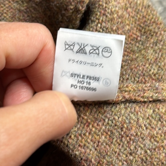 J. Crew Brown Wool Full Zip Sweater - Picture 9 of 10